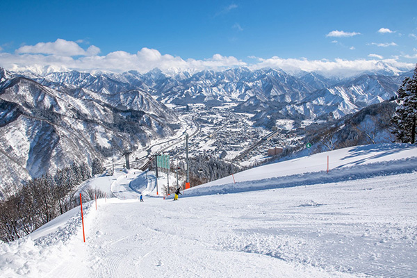 GALA湯沢スキー場の風景