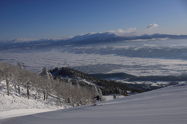 富良野スキー場の風景