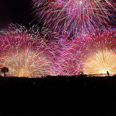 諏訪湖祭 湖上花火大会イメージ