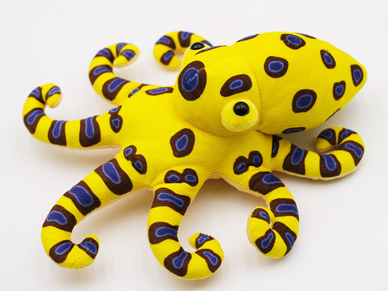 オリジナルぬいぐるみ ヒョウモンダコ