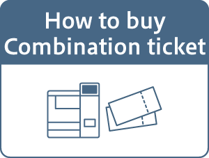 How to buy Combination ticket with character card