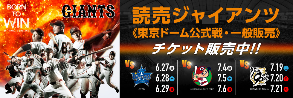 読売ジャイアンツ 東京ドーム公式戦