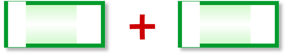 イラスト：2枚のチケット